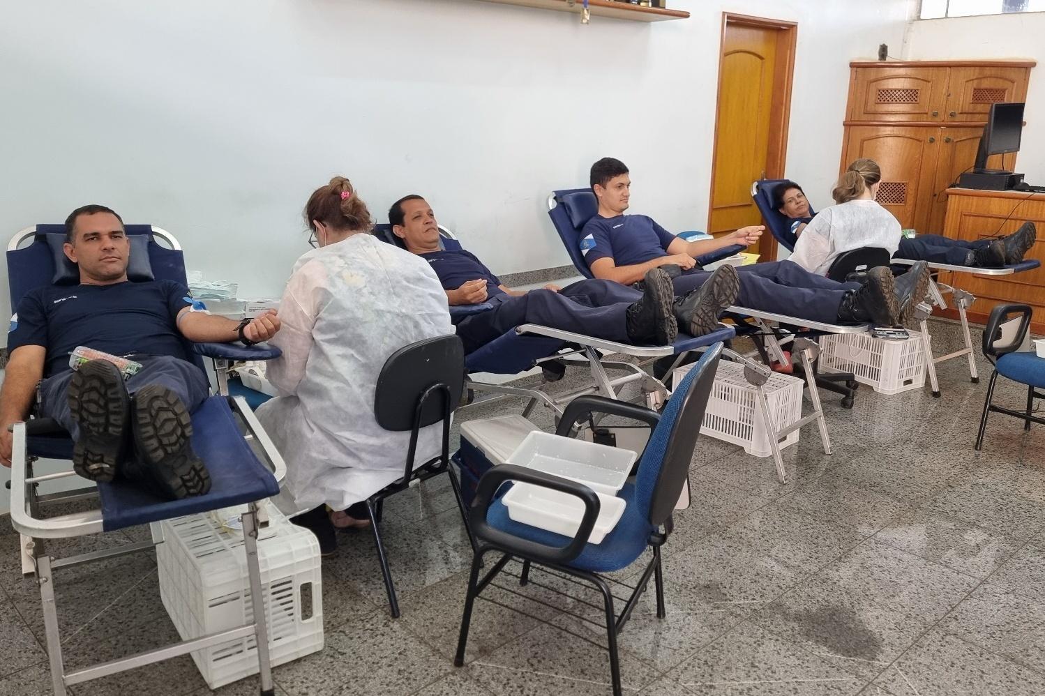 Gcm Realiza Doação De Sangue Com Apoio Do Hemocentro De Ribeirão Preto