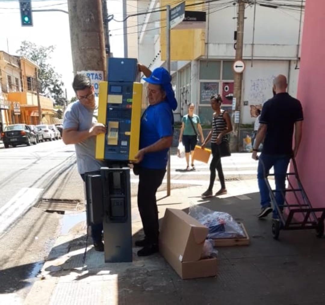 Parquímetros Da Área Azul Digital Já Começam A Ser Instalados Em Ribeirão Preto