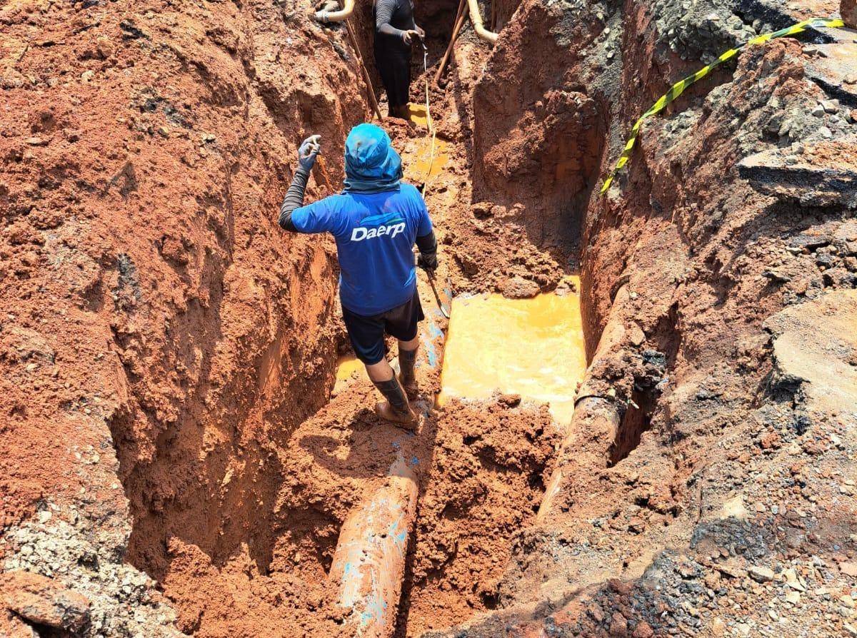 Saerp Executa Obra Na Região Oeste Durante O Feriado