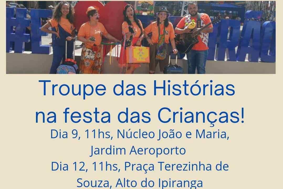 Semana Da Criança Terá “Troupe Das Histórias”