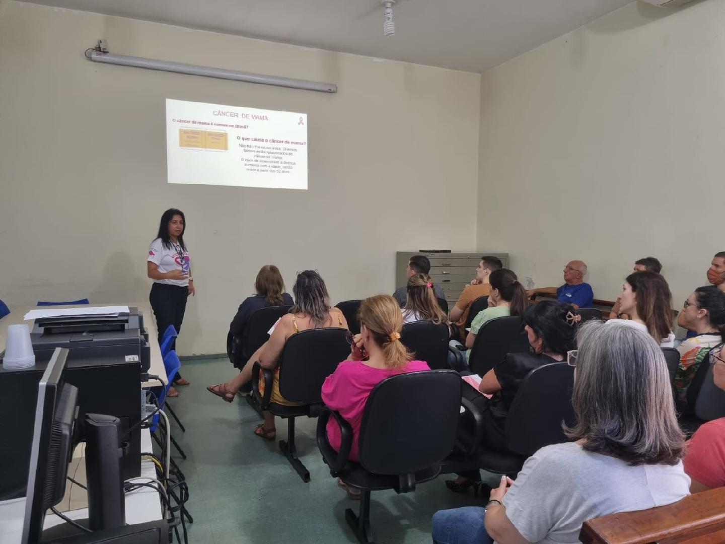 Saerp Promove Palestras Sobre Câncer De Mama Para Servidores