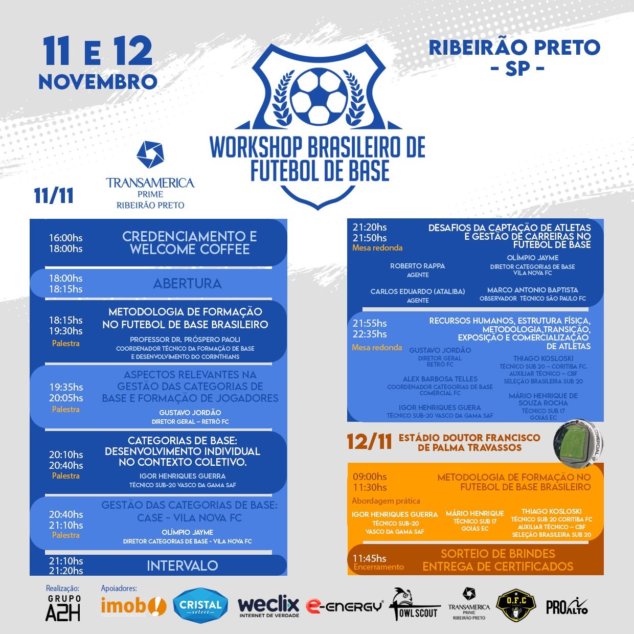 Comerial Recebe Workshop Brasileiro De Futebol De Base