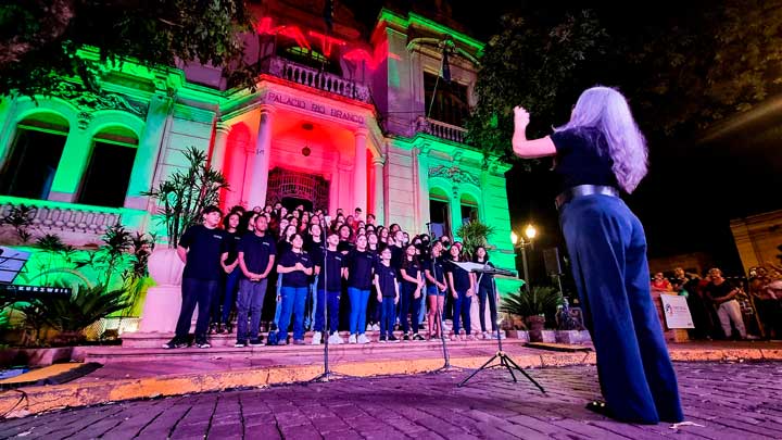 Palácio Rio Branco Foi Palco De Atividades Natalinas