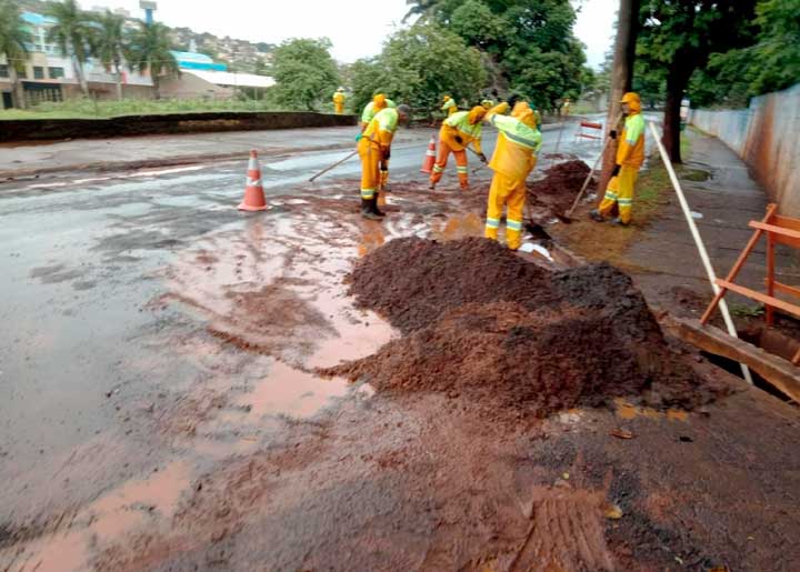 Prefeitura Promove Limpeza De Avenidas E Monitoramento De Barragens Após Forte Chuva