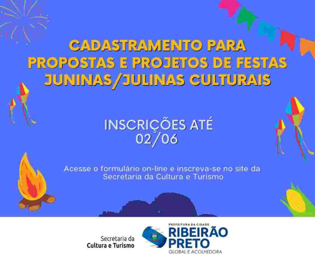 Inscrições Do Cadastro De Manifestações Juninas E Julinas É Prorrogado