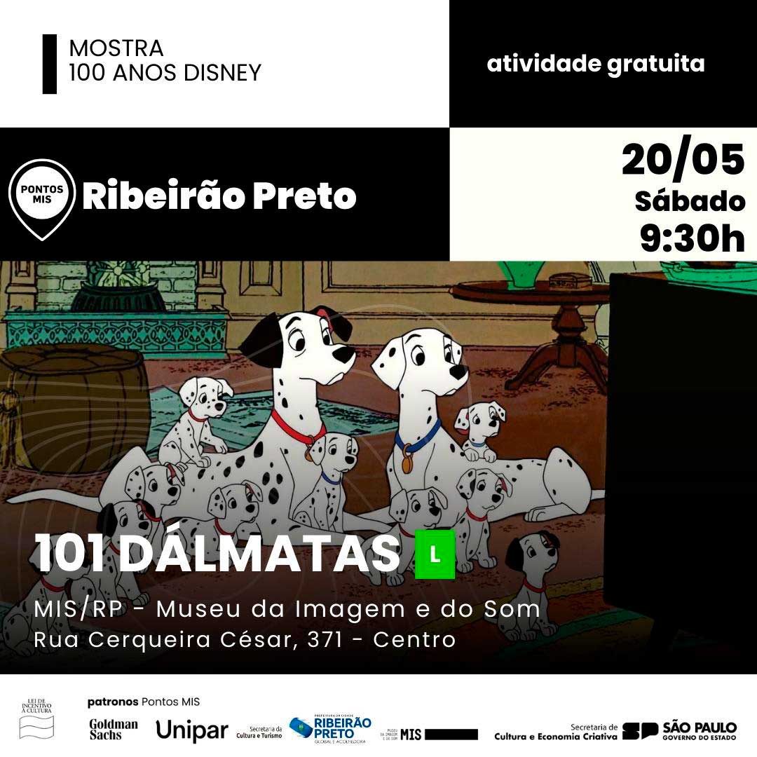 Mis Exibe O Filme “101 Dálmatas” Gratuitamente