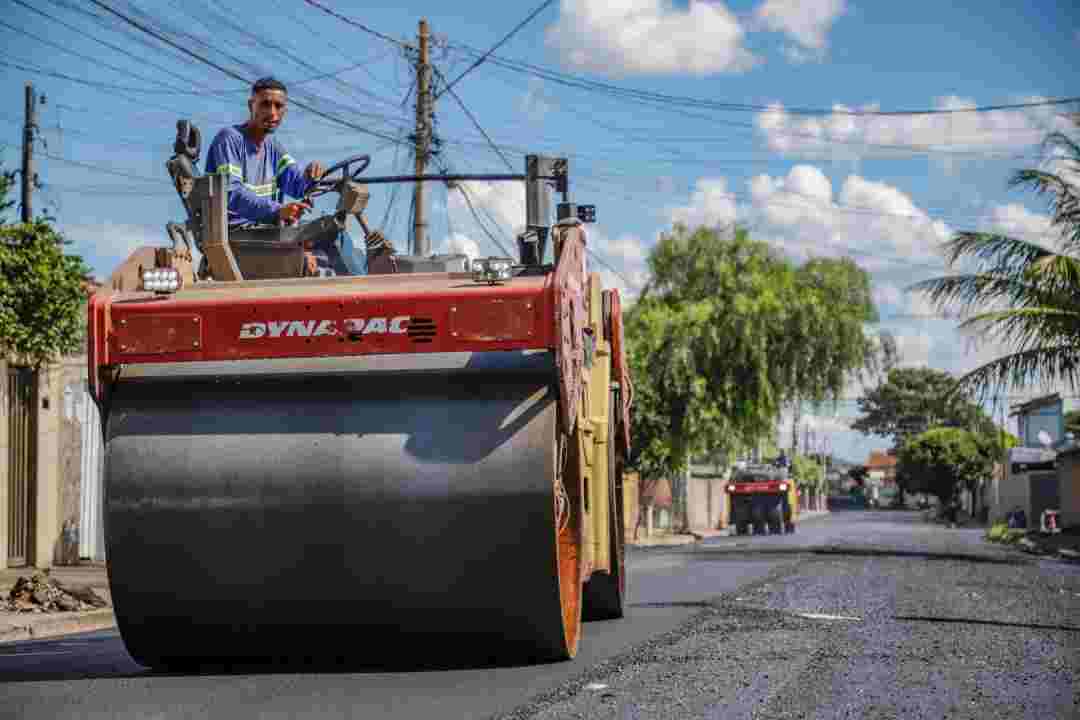 Mais De 5 Km De Vias Do Quintino Facci Ii Recebem Asfalto Novo A Partir Da Semana Que Vem