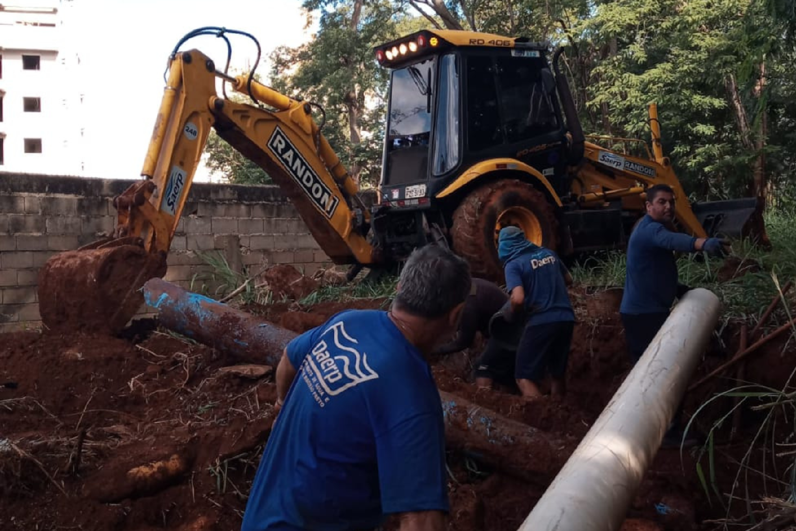 Saerp Implanta Mais De 1.5 Km De Rede Nova De Água Em 4 Meses