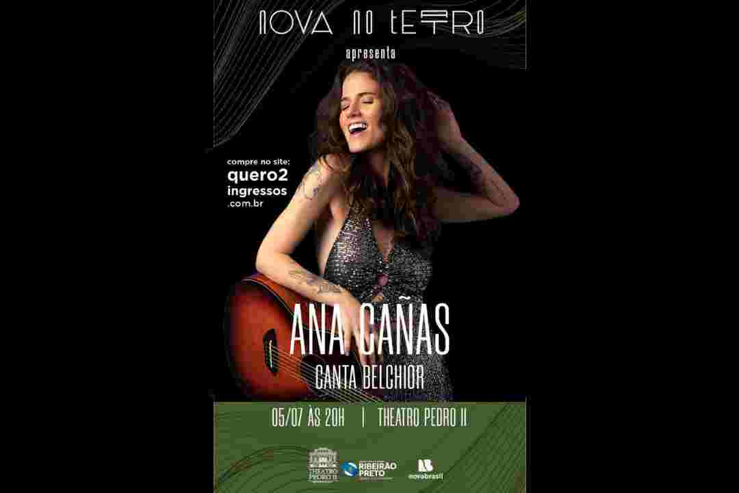 Ana Cañas Canta Belchior Em Ribeirão Preto