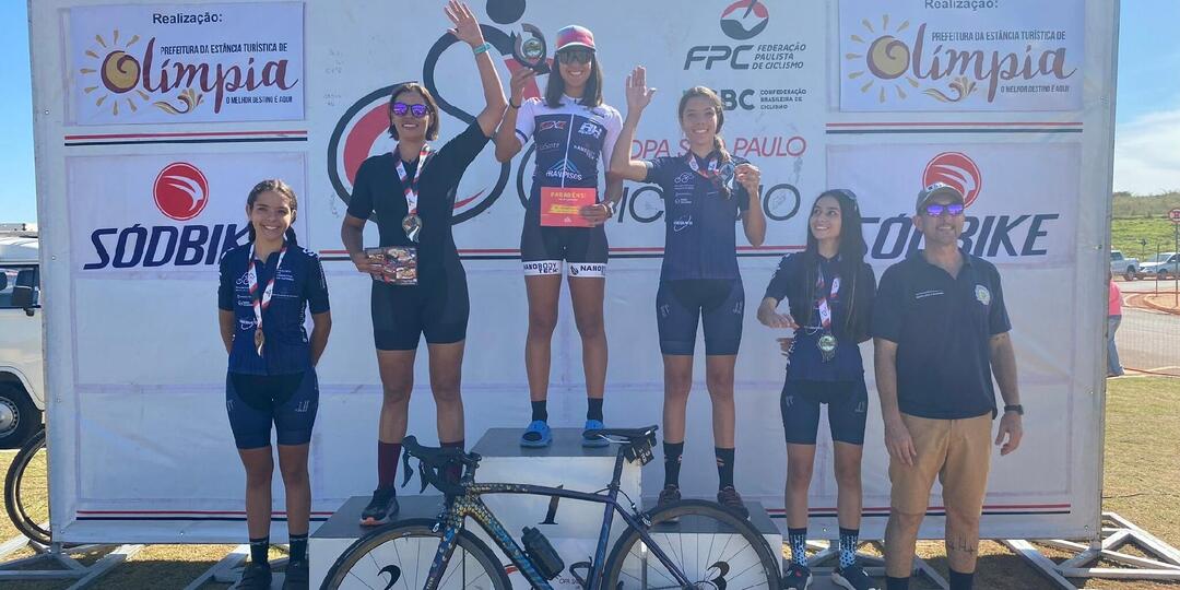 Com Três Pódios, Categoria Feminina Da Equipe De Ciclismo De Rp Se Destaca Na Copa São Paulo