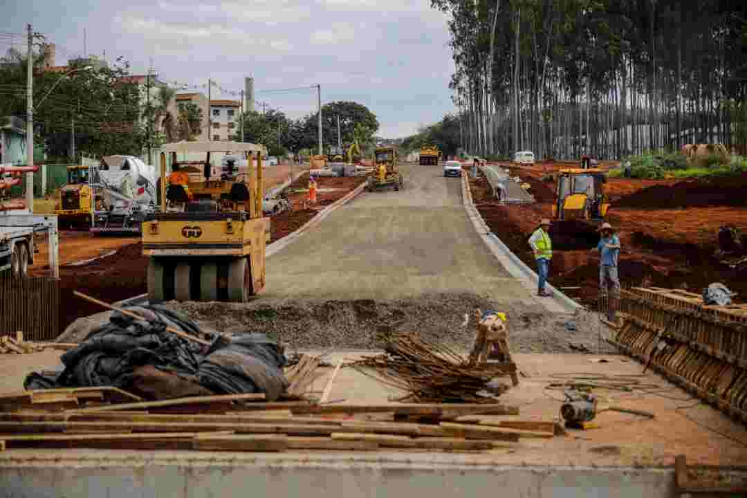 Corredor Norte-Sul: Começa Concretagem Da Ponte Sobre O Córrego Nova Aliança, No João Rossi