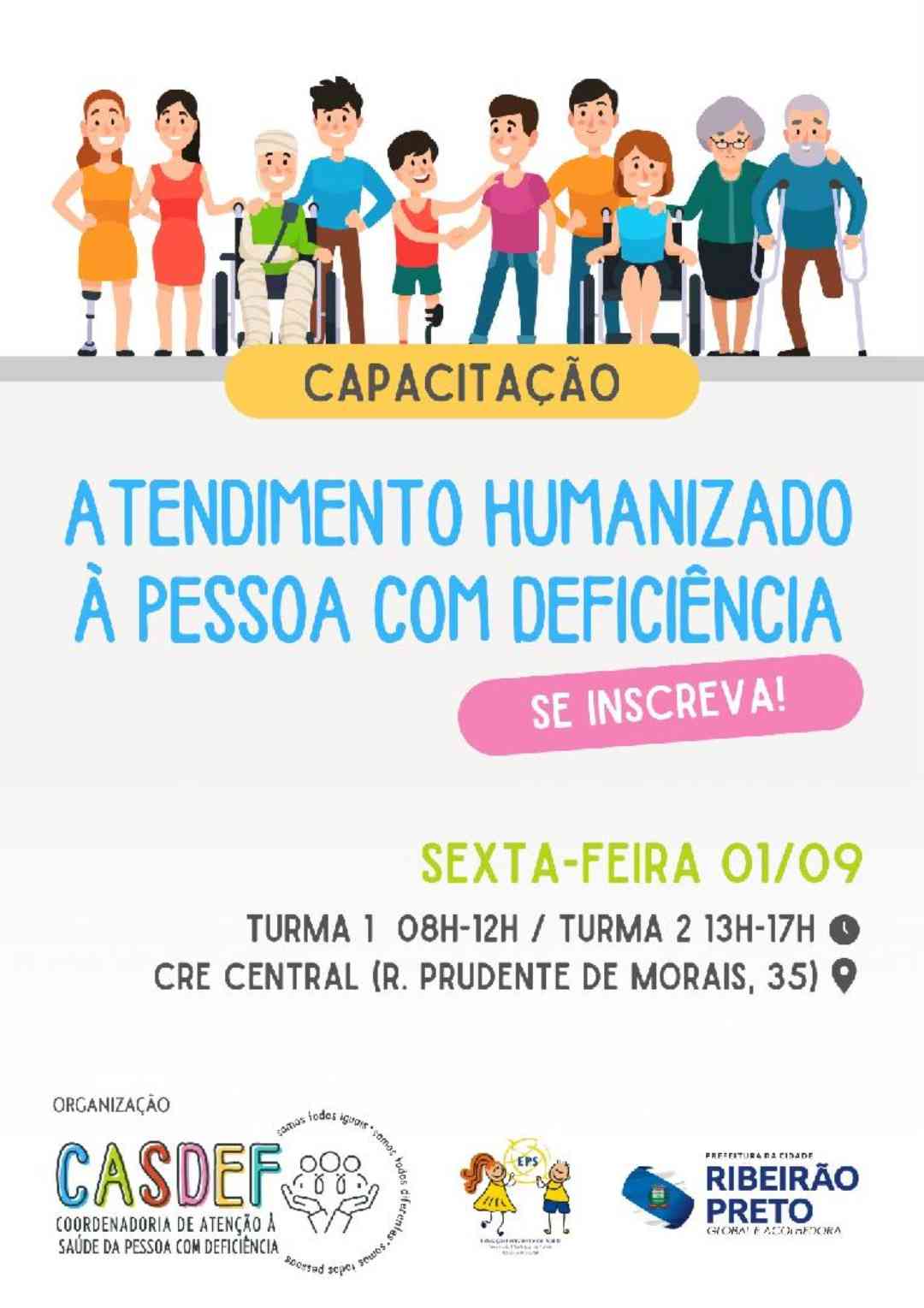 Saúde Promove Capacitação Sobre Atendimento Humanizado À Pessoas Com Deficiência