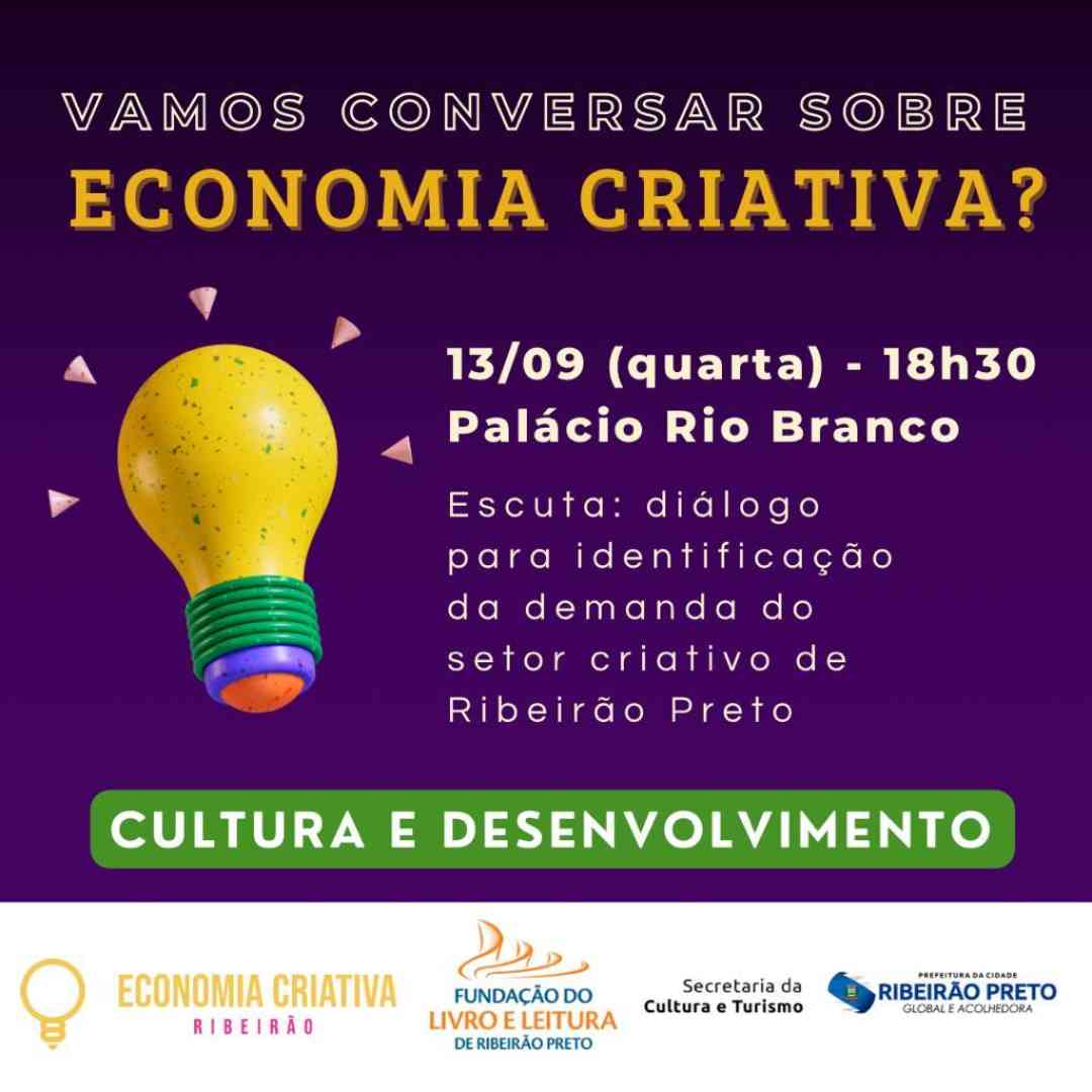 Projeto “Economia Criativa Ribeirão” promove encontro de discussão