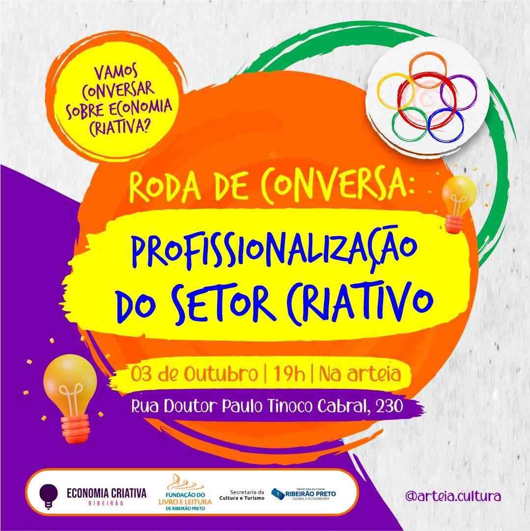 “Economia Criativa Ribeirão” realiza encontro gratuito