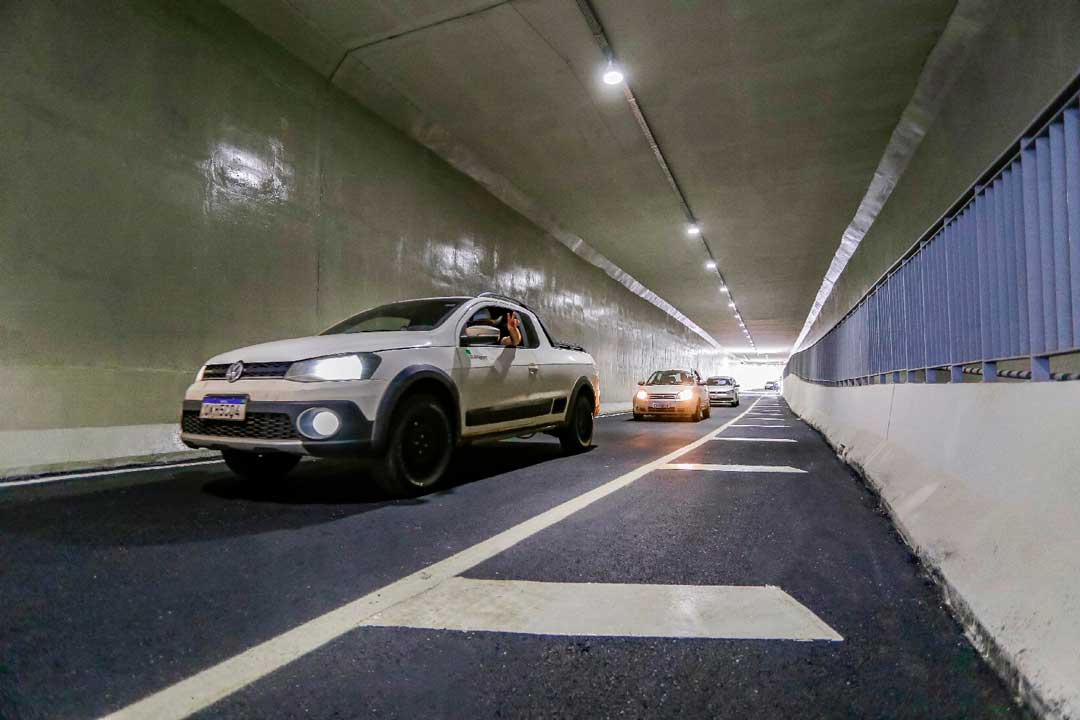 Túnel da Avenida Independência recebe câmeras de monitoramento