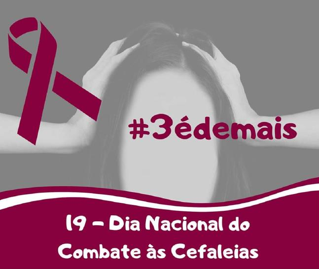 19 de maio: secretaria da Saúde celebra o “Dia Nacional de Combate à Cefaleia”