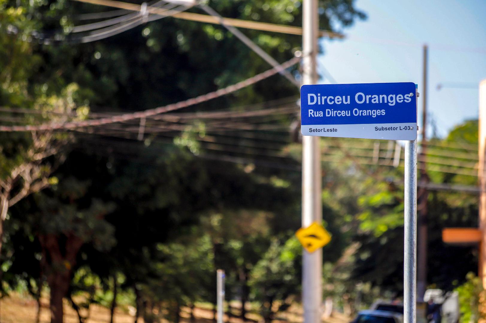 Rua Dirceu Oranges é a mais nova via do Jardim Palma Travassos