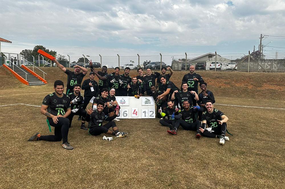 RP Alligators vence em rodada emocionante do Campeonato Paulista de Futebol Americano Flag 8x8