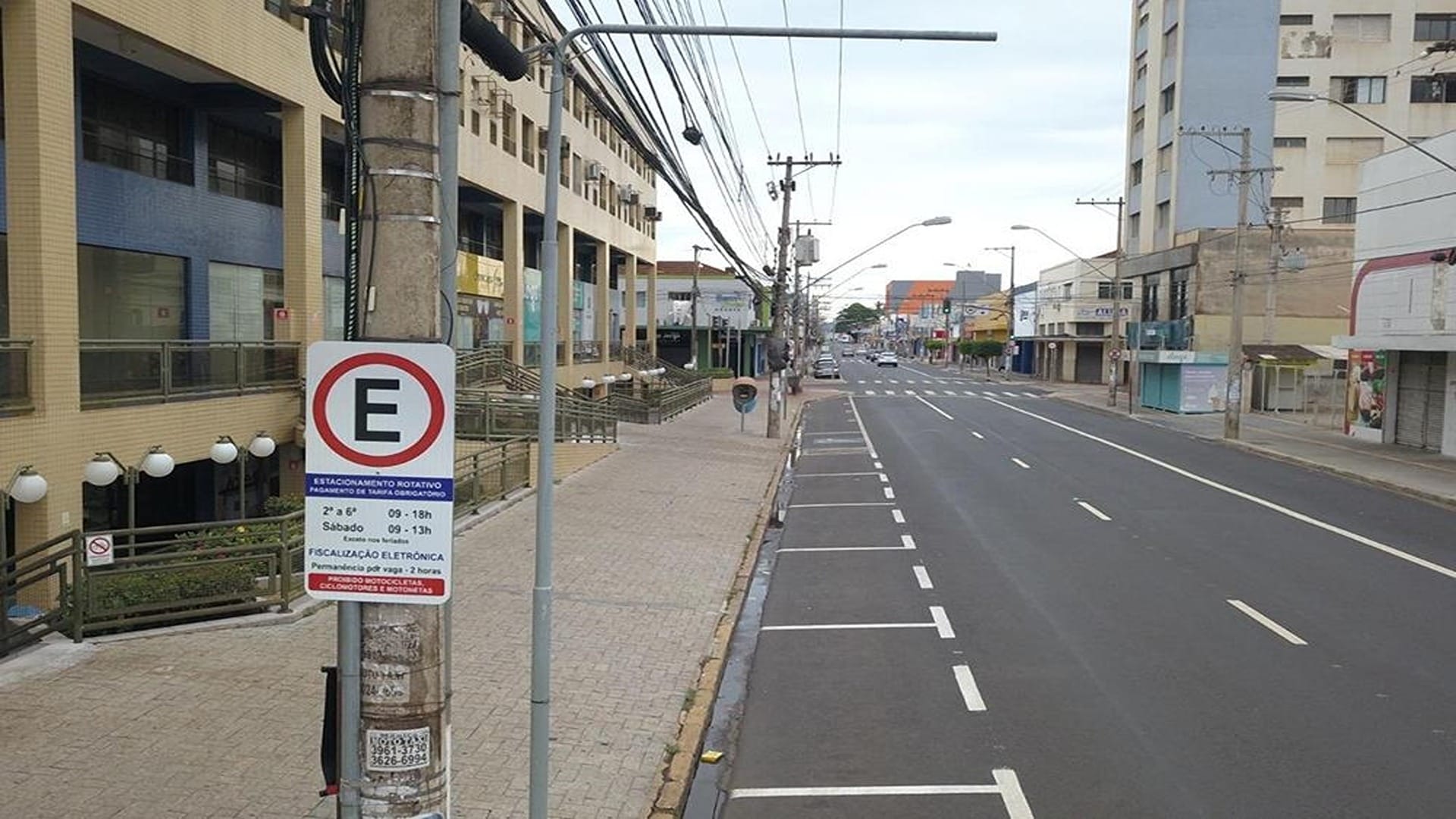 Fase de conscientização da Área Azul na avenida Saudade e em duas ruas do Centro foram encerradas