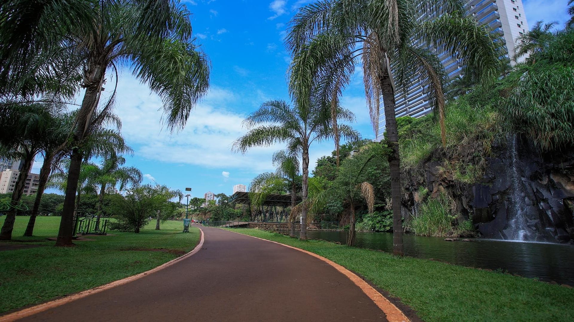 Parque Luis Carlos Raya passa por manutenção