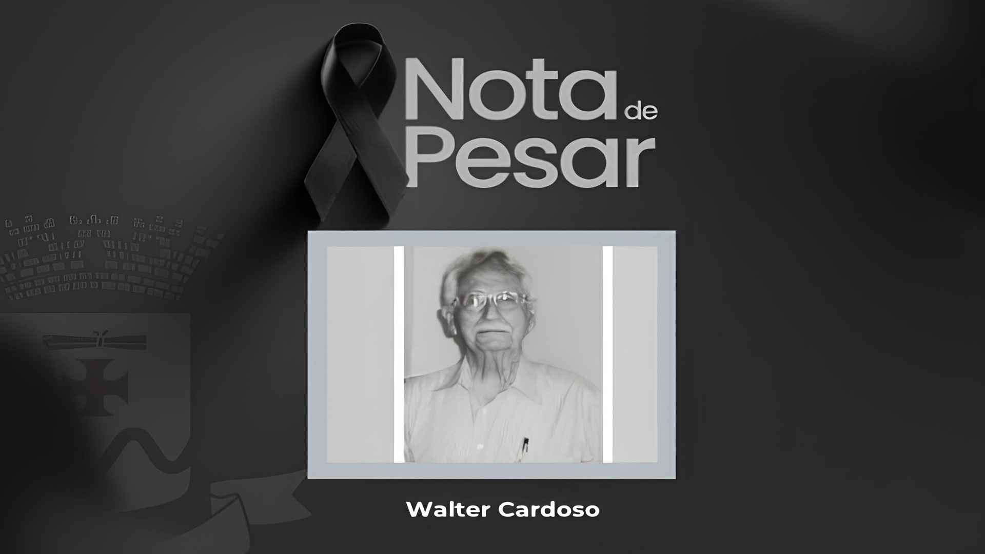 Batatais em luto, morre o Professor Walter Cardoso