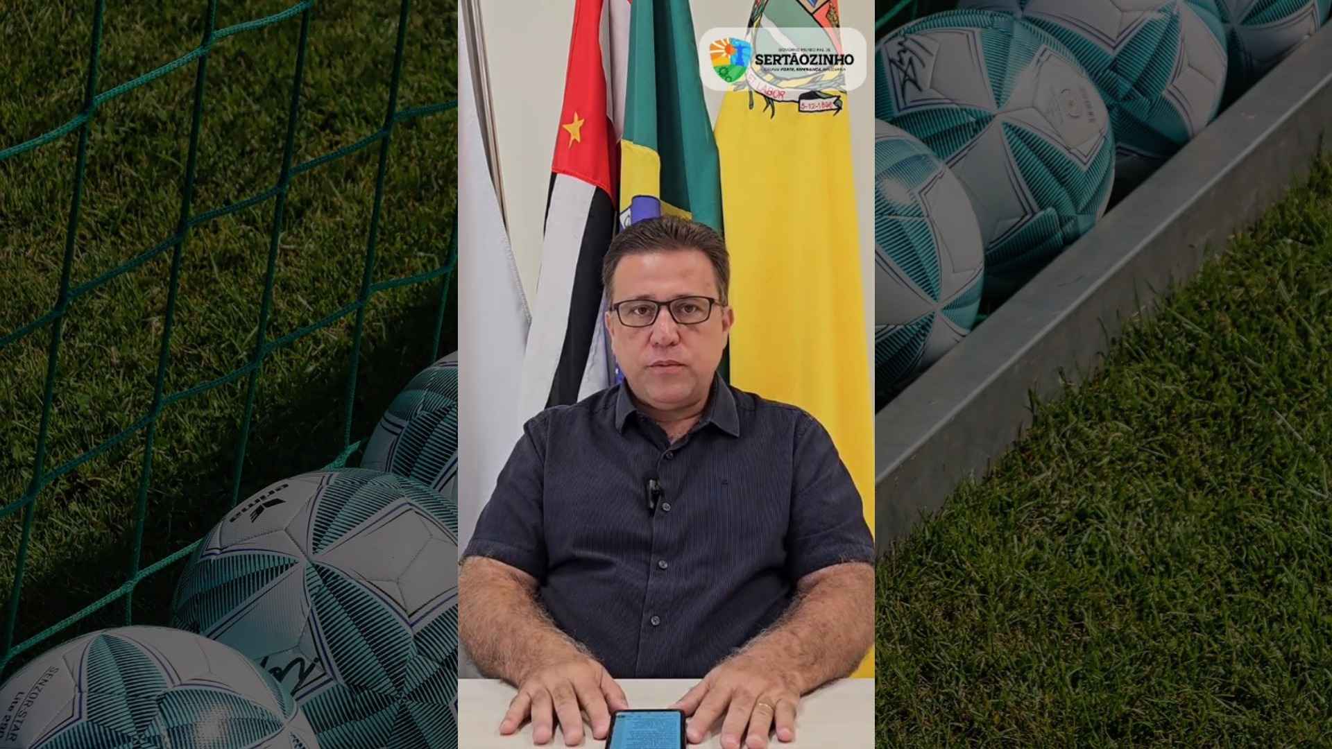 Secretário Luís Fernando esclarece sobre o início dos campeonatos de futebol amador em Sertãozinho