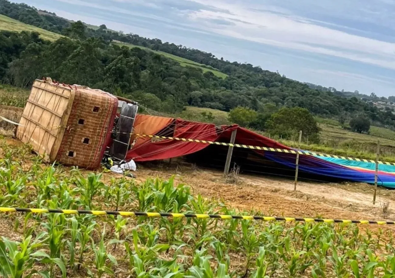 Queda de balão em Capela do Alto deixa uma vítima fatal e vários feridos