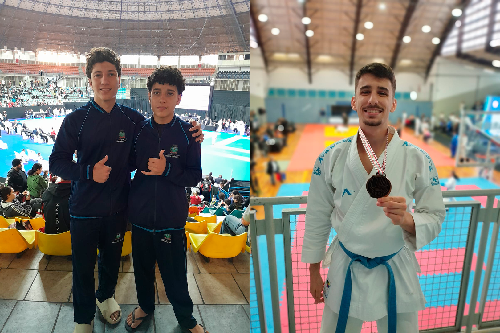 Atletas de Ribeirão Preto conquistam medalhas em torneios estaduais de karatê