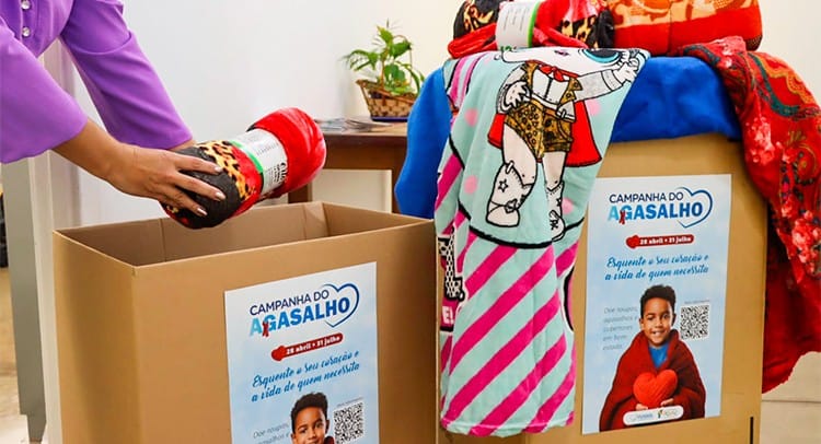 Campanha do Agasalho amplia pontos de coleta e segue até o fim de julho em Franca