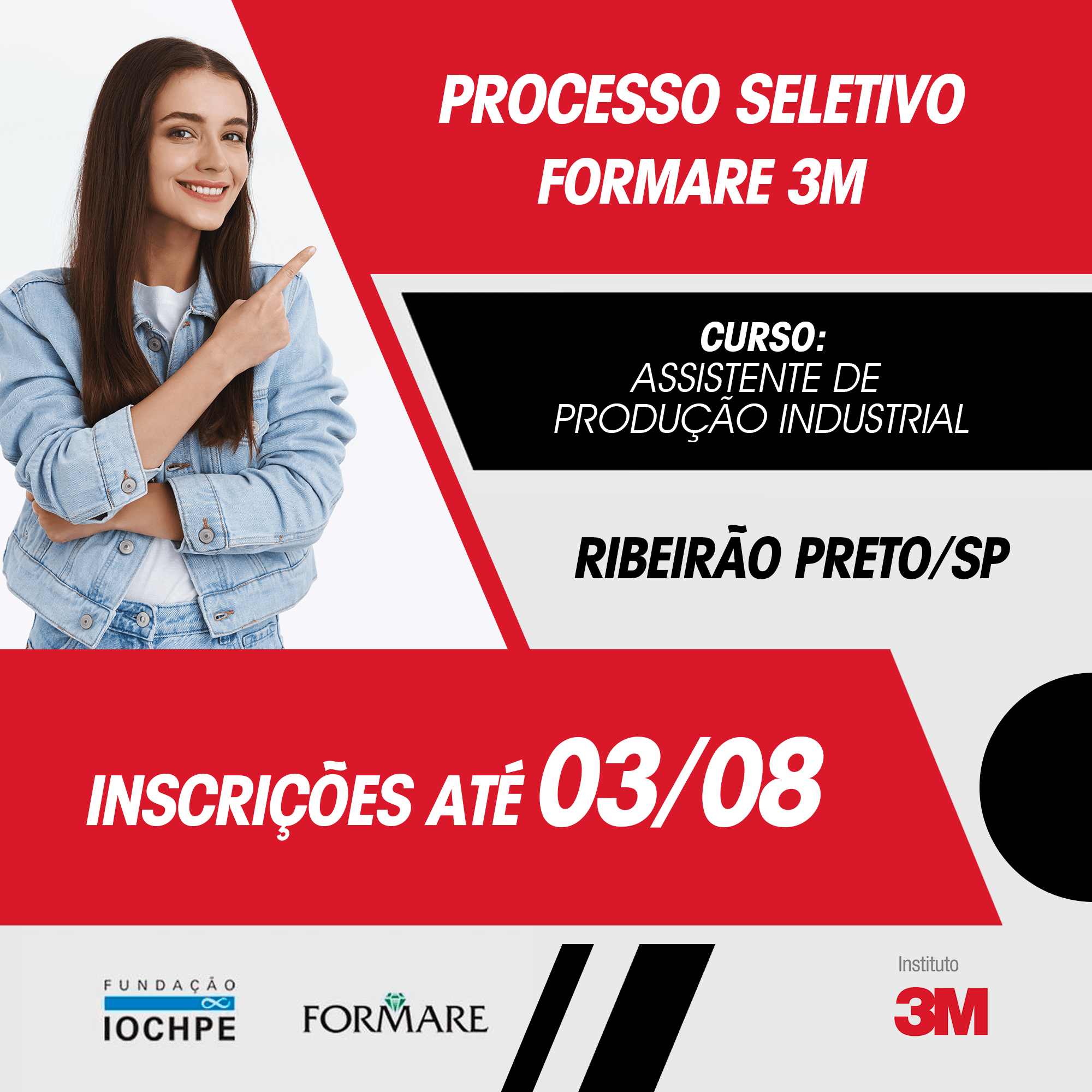 Inscrições abertas para curso gratuito de Assistente de Produção Industrial em Ribeirão Preto e outras cidades
