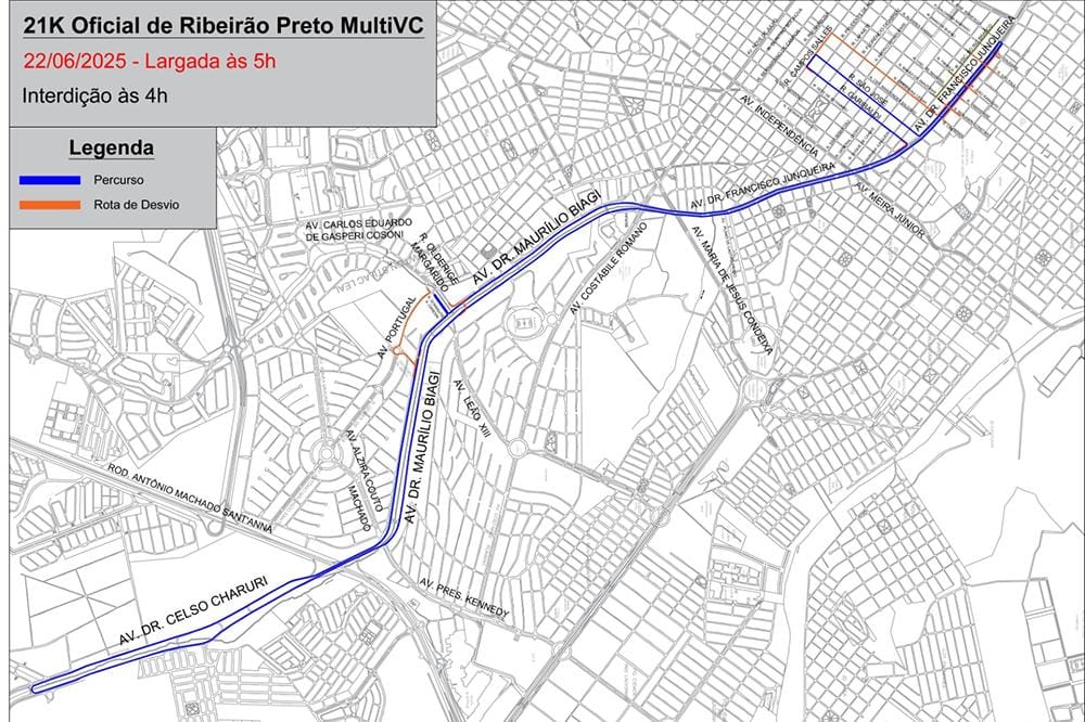 RP Mobi alerta para interdições no trânsito durante meia maratona neste domingo