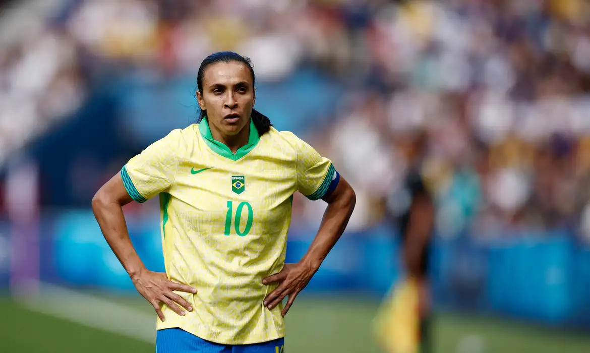 Será um marco para o futebol feminino, diz Marta sobre Copa no Brasil