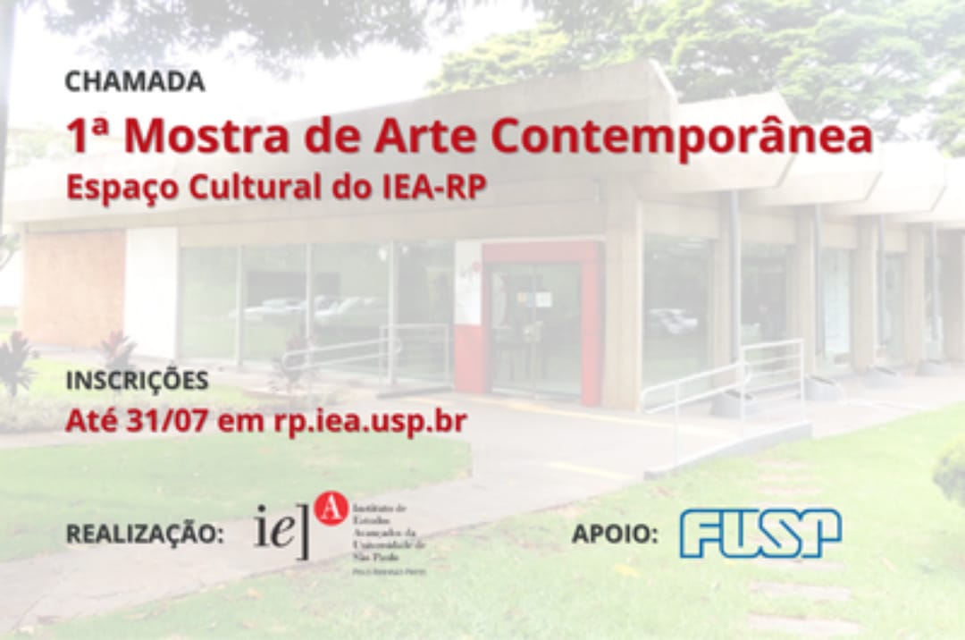 IEA-RP abre inscrições para 1ª Mostra de Arte Contemporânea com prêmio de R$ 5 mil