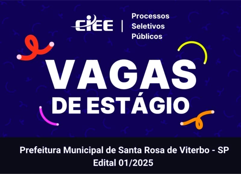 Santa Rosa de Viterbo abre inscrições para estágio em níveis Médio, Técnico e Superior