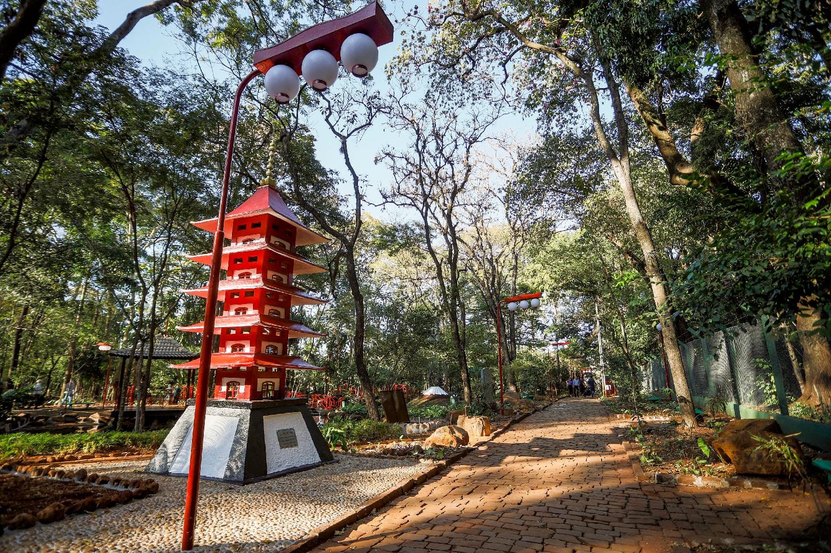 Jardim Japonês no Bosque Fábio Barreto será reaberto nesta sexta após manutenção