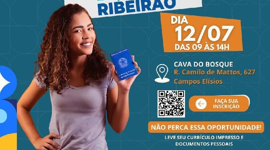 Ribeirão Preto recebe Mega Mutirão de Emprego com 2 mil vagas neste sábado