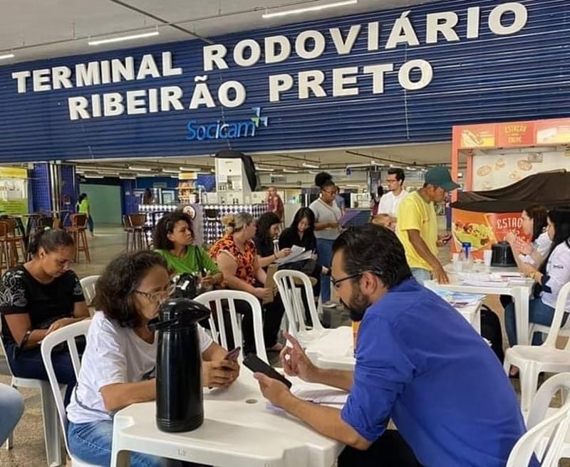 Ribeirão Preto promove mutirão com 500 vagas de emprego no Terminal Rodoviário