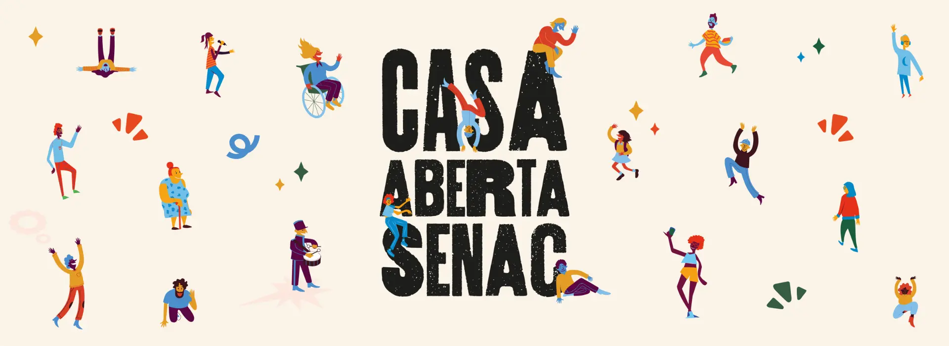 Casa Aberta do Senac reúne oficinas, feirões e experiências profissionais na região em 29 de agosto