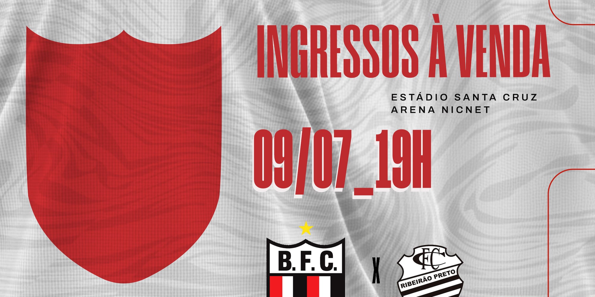 Ingressos à venda para o clássico Come-Fogo no Estádio Santa Cruz