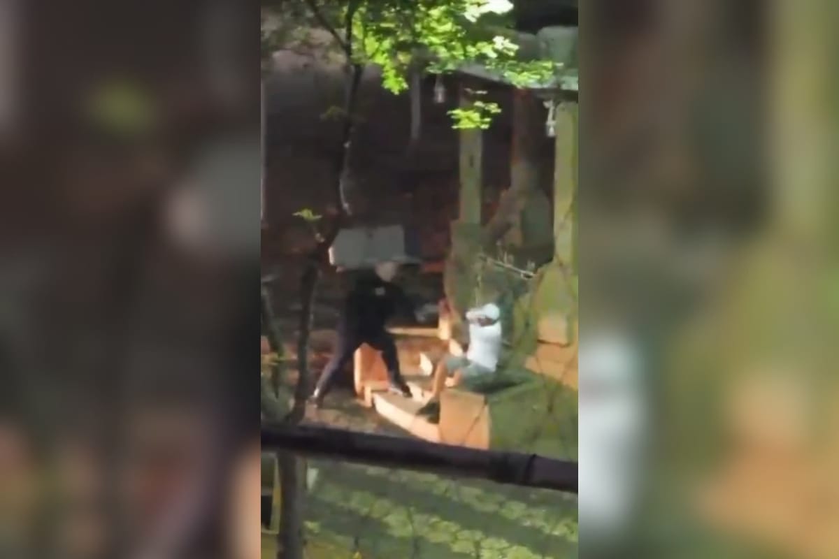 Guarda municipal é afastado após vídeo mostrar agressão a homem em situação de rua em praça do Centro