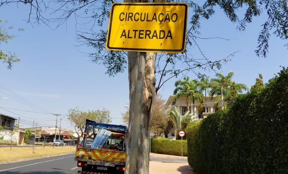 RP Mobi alerta para mudança de sentido em rua da zona Sul