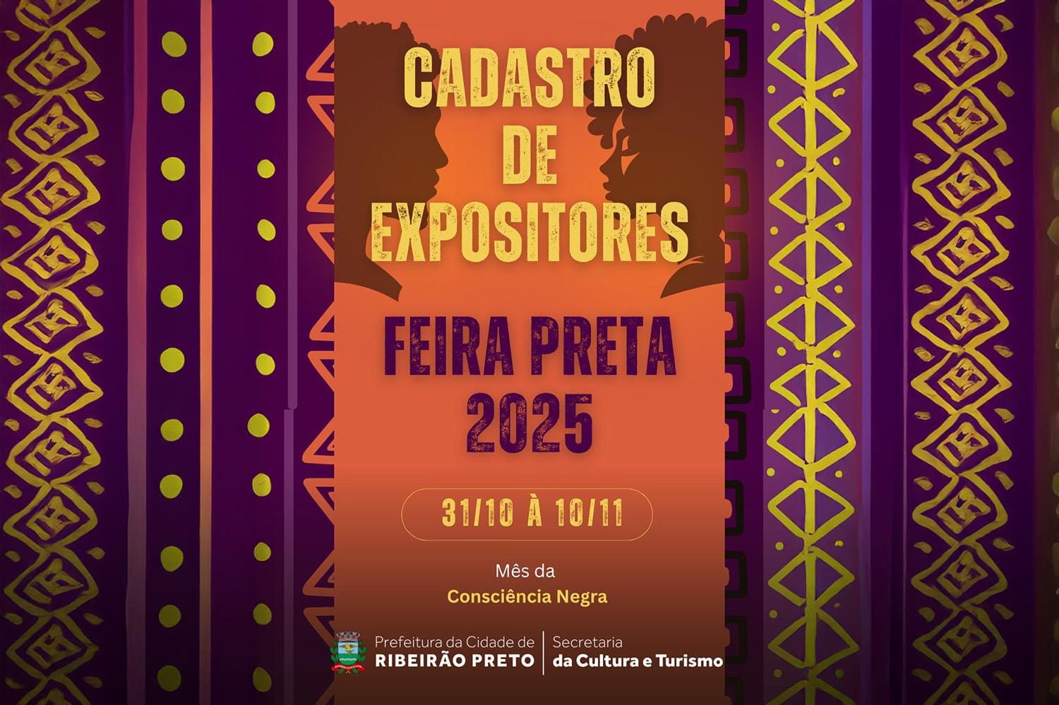 Prefeitura abre inscrições para Feira Preta 2025 em Ribeirão Preto; evento será em 22 de novembro