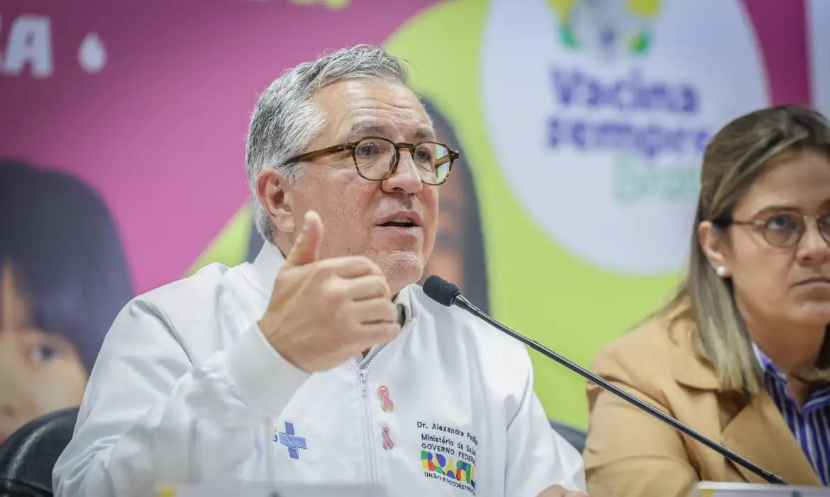 Ministro lança campanha nacional de multivacinação e pede que pais atualizem caderneta
