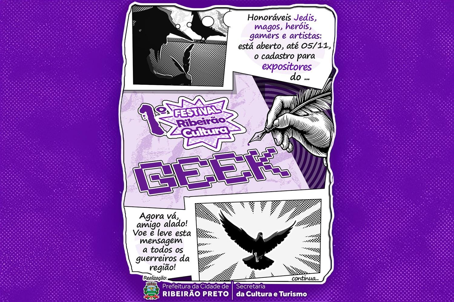 Ribeirão Preto abre inscrições para 1º Festival Cultura Geek em novembro