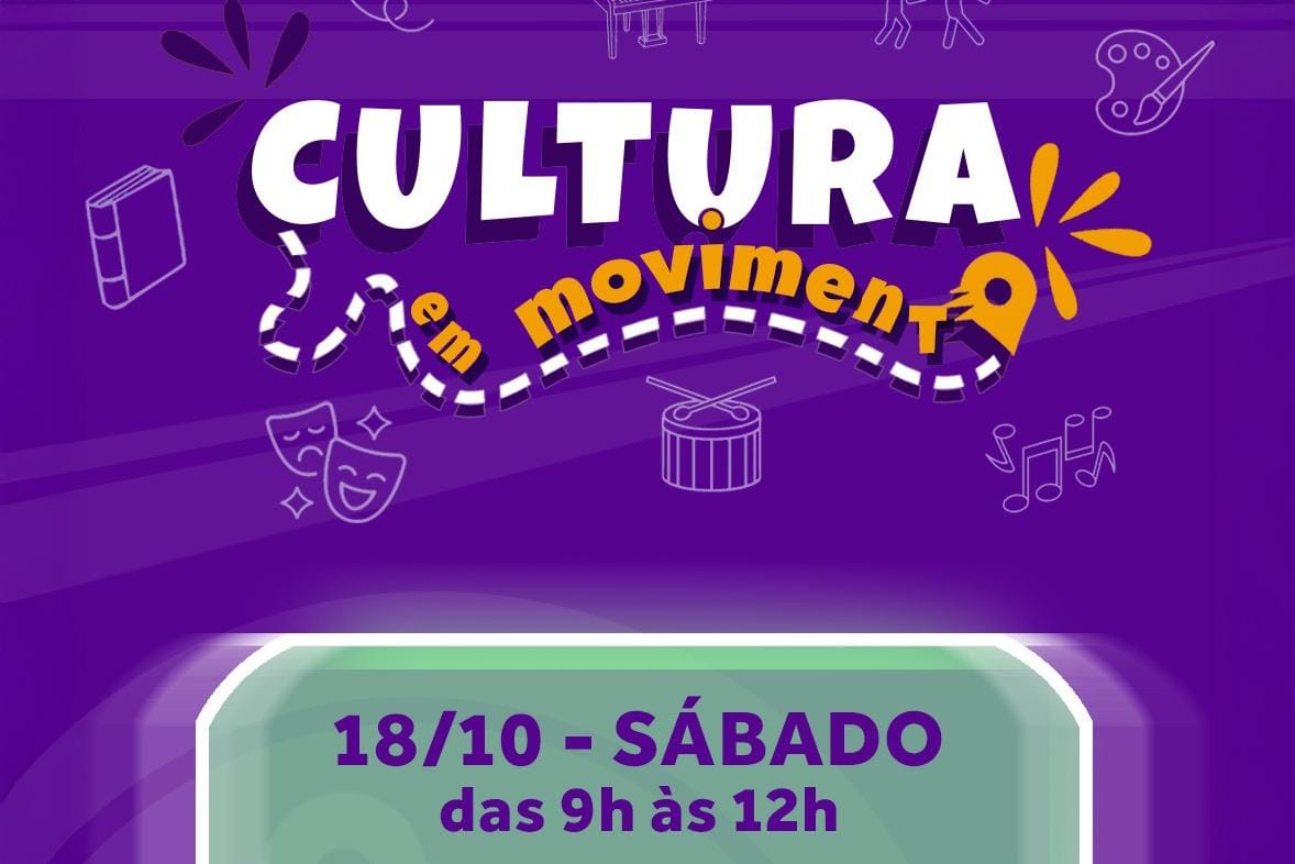 Cultura em Movimento leva oficinas, contação de histórias e samba ao Parque Industrial Lagoinha neste sábado