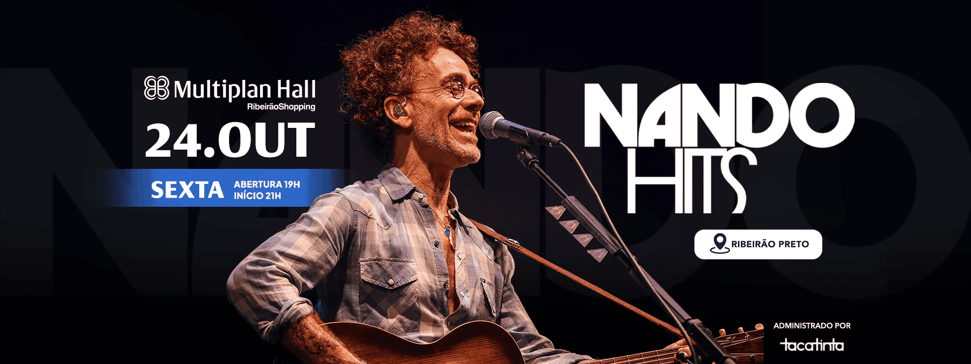 Nando Reis traz turnê 'Nando Hits' a Ribeirão Preto na sexta-feira com participação do filho