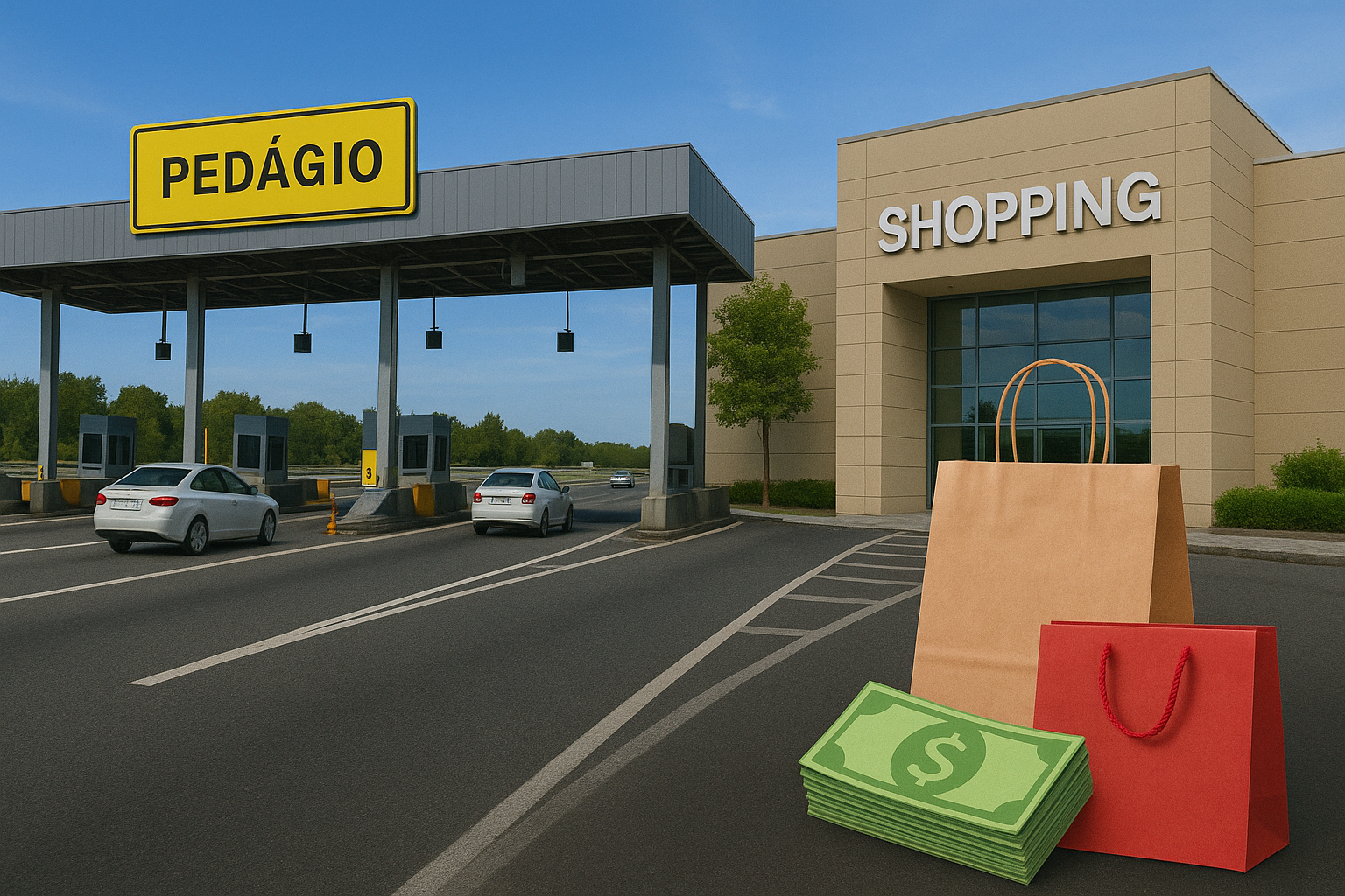 Pedágio, novo shopping e comércio: quanto custam seus deslocamentos e compras?