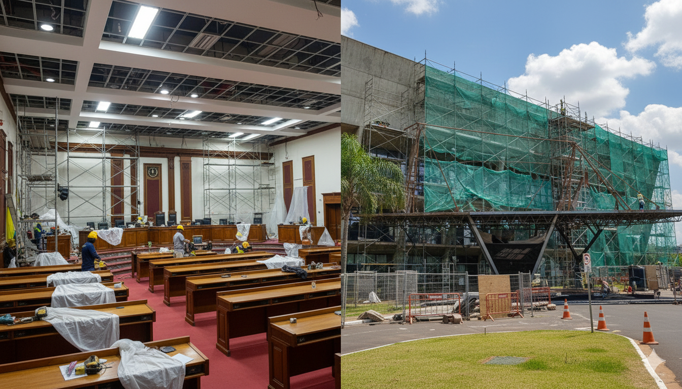 Câmara de Ribeirão Preto inicia reforma dos plenários em 3 de dezembro; sessões serão remotas temporariamente