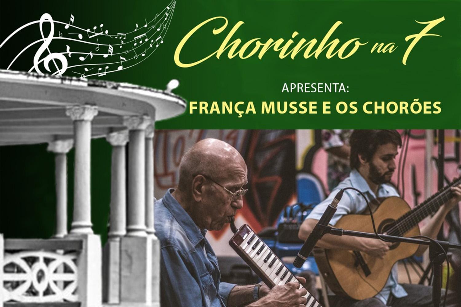 França Musse leva choro à Praça Sete em apresentação gratuita na sexta-feira