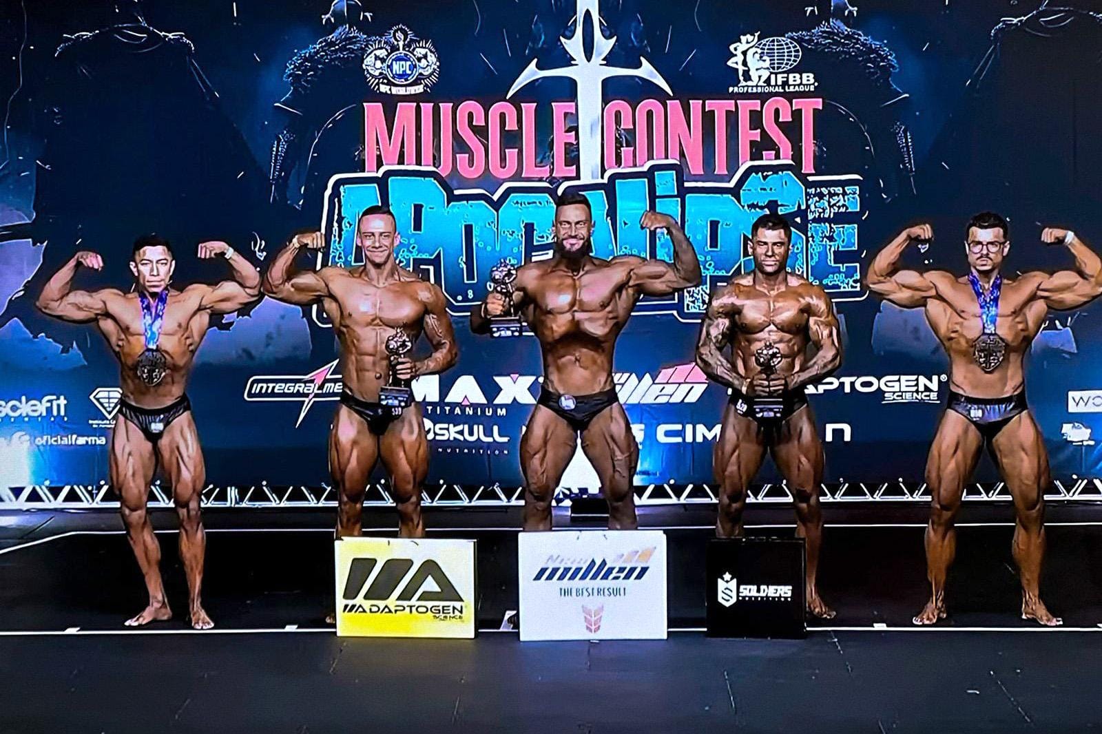 Atleta de Ribeirão Preto vence duas categorias em etapa da Muscle Contest em Franca